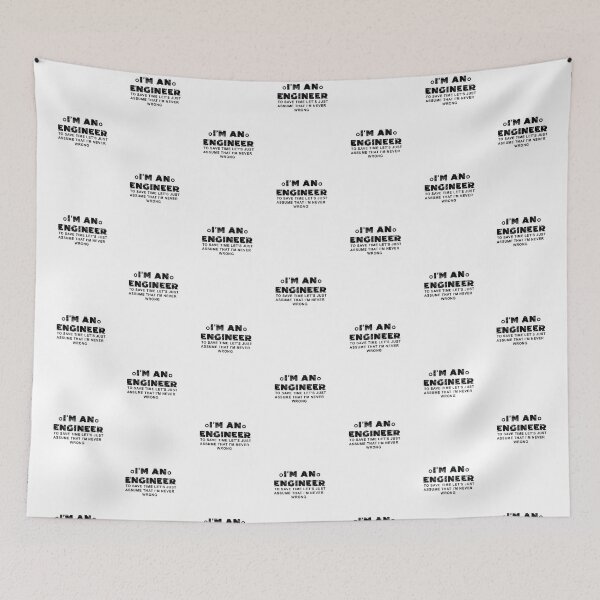 Item preview, I'm an engineer funny quote designed and sold by secretbox.