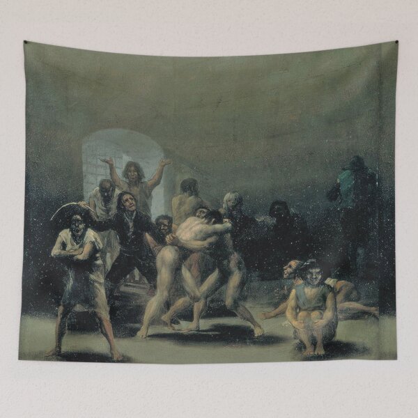 Item preview, Francisco Goya yard with Lunatics designed and sold by Vintage Designs +.