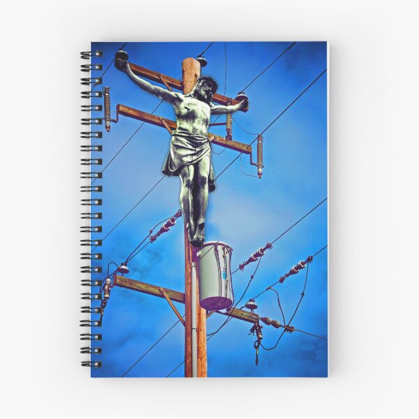 Item preview, Jesus Christ Power Line Cross designed and sold by Chaddersatz.