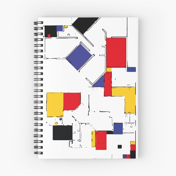 Item preview, Mondrian Squares designed and sold by byebyesally.