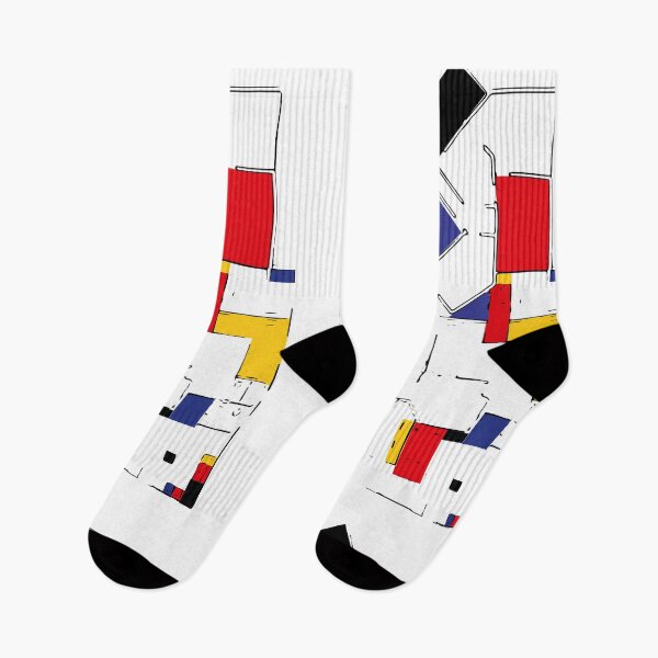 Item preview, Mondrian Squares designed and sold by byebyesally.