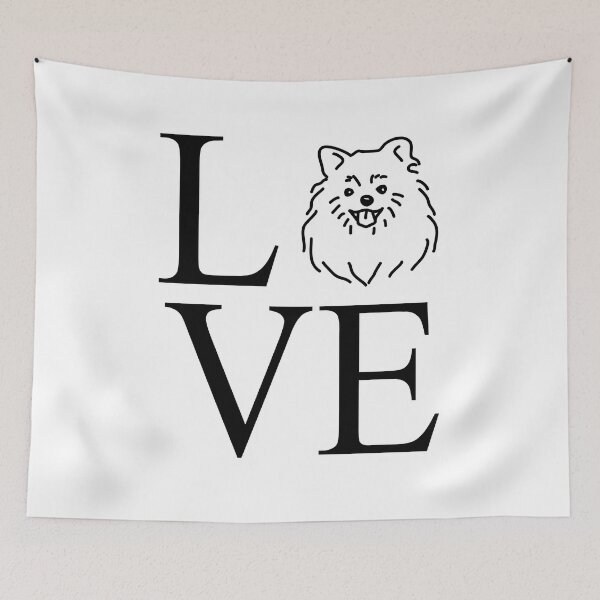 Item preview, amor amor pomerania, pomerania designed and sold by dog-shirt.