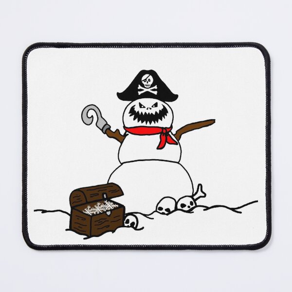 Item preview, Christmas Pirate Snowman designed and sold by imphavok.