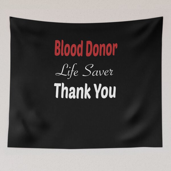 Item preview, Blood Donor Life Saver Thank you designed and sold by JustBeeAwesome.