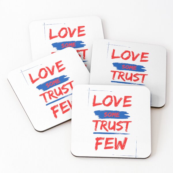 Item preview, Love some trust few  designed and sold by Hamza Güneş.