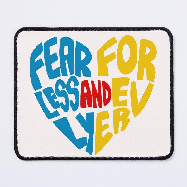 Item preview, Fearlessly and Forever designed and sold by byebyesally.