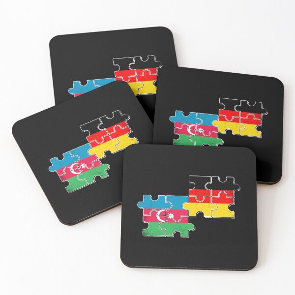 Item preview, Azerbaijan Germany Flag Azerbaijani German designed and sold by max-it-out.
