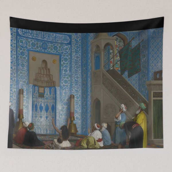 Item preview, Jean-Leon Gerome - Prayer in the Mosque -RUSTEM PASHA MOSQUE, ISTANBUL designed and sold by TeeARTHY.