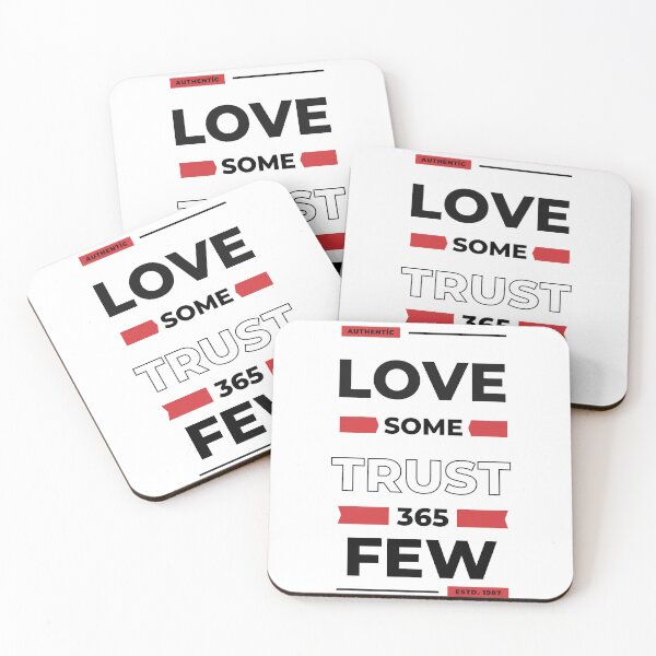 Item preview, Love some trust few  designed and sold by Hamza Güneş.