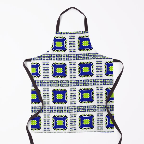 Item preview, The blue green mosaic design in fashion seamless pattern designed and sold by MyMemoriesArts.