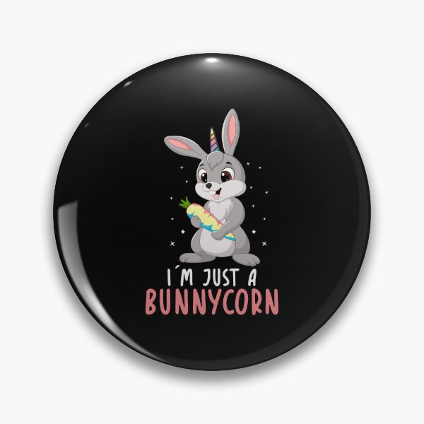 Item preview, I'm Just A Bunnycorn Cute Animal Rabbit Unicorn Lover designed and sold by haselshirt.