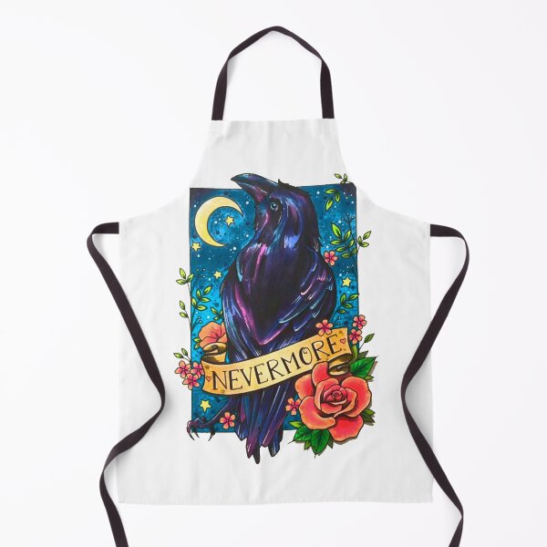 Item preview, raven nevermore tattoo designed and sold by si3iy.