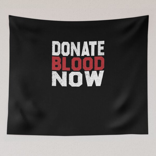 Item preview, Donate Blood Now designed and sold by JustBeeAwesome.