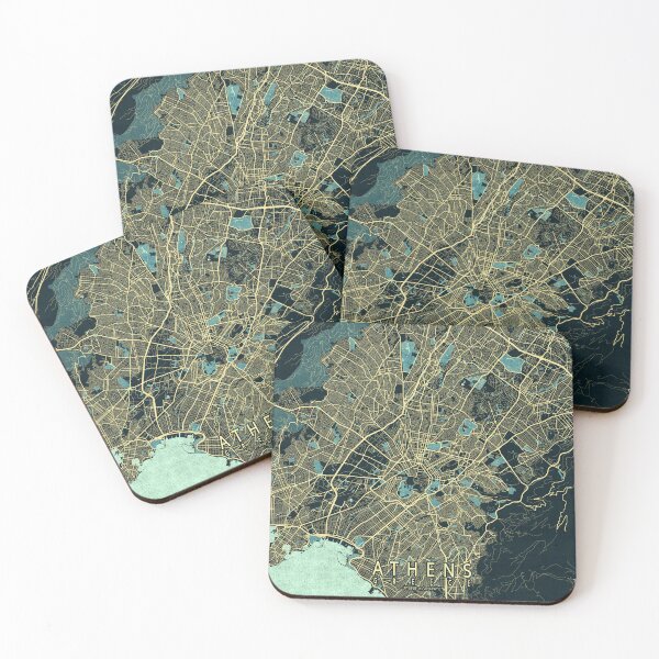 Item preview, Athens City Map of Greece - Summer designed and sold by deMAP.