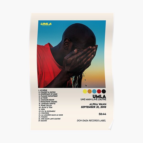 UMLA | Cover d'album de Rap Poster