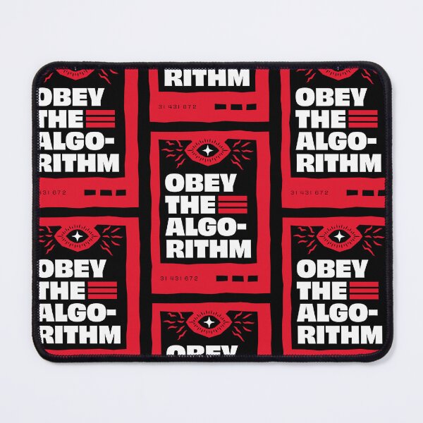Item preview, Obey The Algorithm designed and sold by Artivism | ارتيڤيزم.
