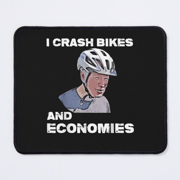 Item preview, I Crash Bikes And Economies Joe Biden Falling Off Bike Funny designed and sold by Lemed36tea.
