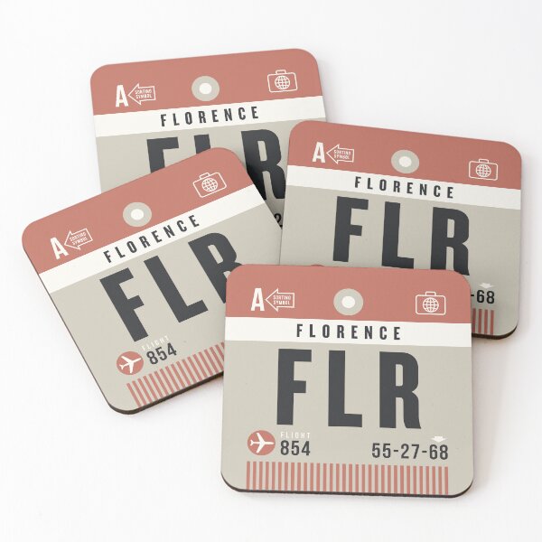 Item preview, Luggage Tag A - FLR Florence Italy designed and sold by VoodooCircus.