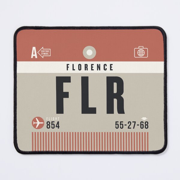 Item preview, Luggage Tag A - FLR Florence Italy designed and sold by VoodooCircus.
