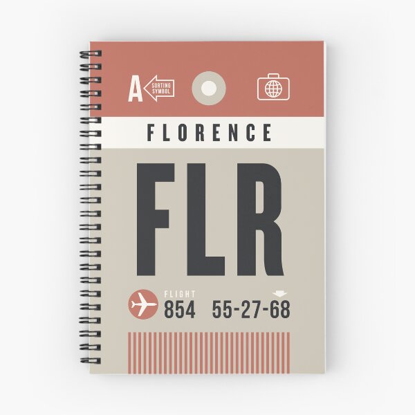 Item preview, Luggage Tag A - FLR Florence Italy designed and sold by VoodooCircus.