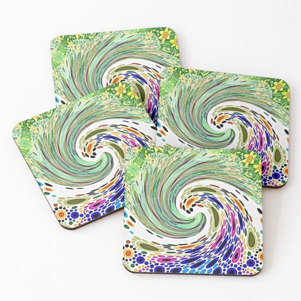 Item preview, THE FAIRIES SWIRLING AROUND PENNINKAR'S GARDEN designed and sold by RAJAT KANTI CHAKRABARTY.
