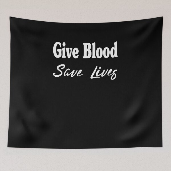 Item preview, Give Blood Save Lives designed and sold by JustBeeAwesome.