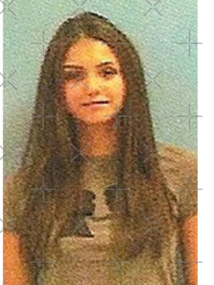 Nina Dobrev, arrest photo for flashing at iPhone Case