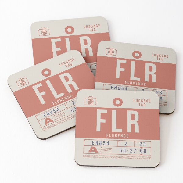Item preview, Luggage Tag B - FLR Florence Italy designed and sold by VoodooCircus.