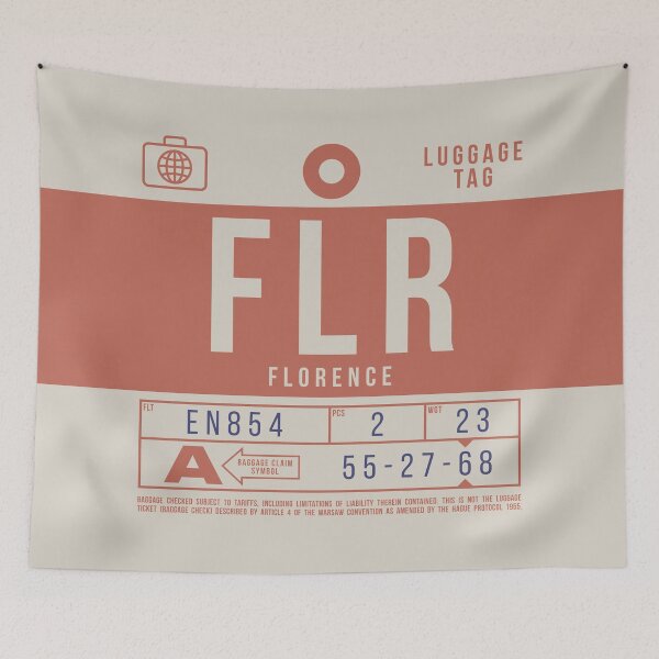 Item preview, Luggage Tag B - FLR Florence Italy designed and sold by VoodooCircus.