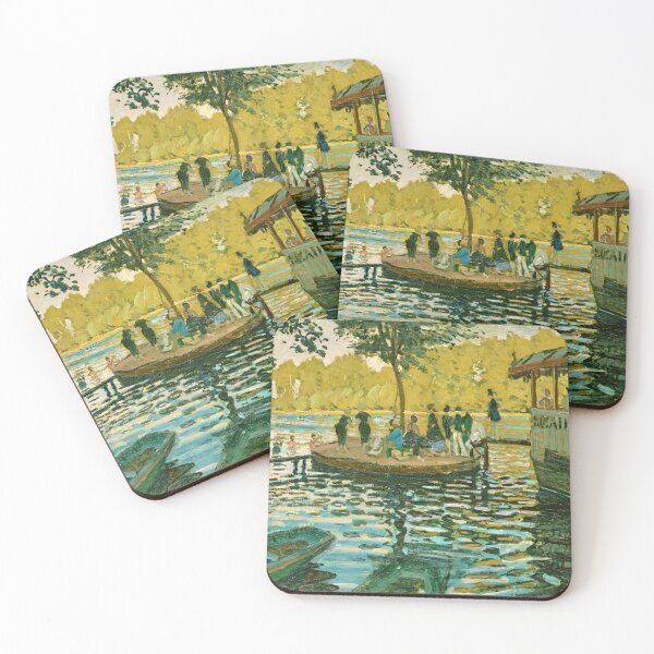 Item preview, Bain a la Grenouillere by Claude Monet - digital enhancement designed and sold by NickoPrints.