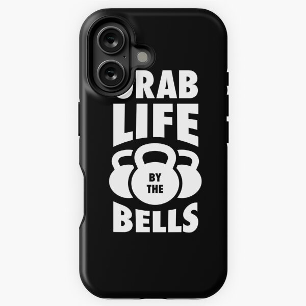Item preview, Kettlebell Motivation - Grab Life by the Bells designed and sold by TeeMonsters.