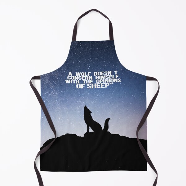 Item preview, a wolf doesn't concern himself with the opinions of sheep designed and sold by Snoopytheking.