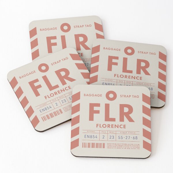 Item preview, Luggage Tag D - FLR Florence Italy designed and sold by VoodooCircus.