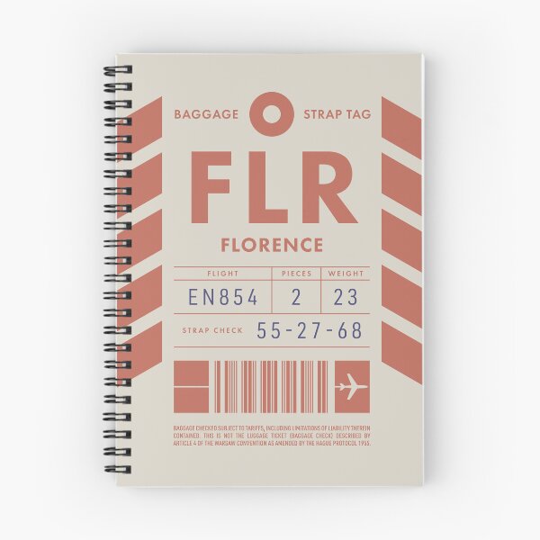 Item preview, Luggage Tag D - FLR Florence Italy designed and sold by VoodooCircus.