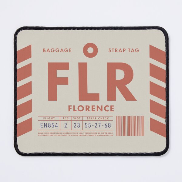 Item preview, Luggage Tag D - FLR Florence Italy designed and sold by VoodooCircus.