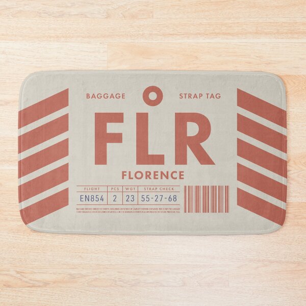 Item preview, Luggage Tag D - FLR Florence Italy designed and sold by VoodooCircus.