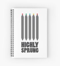 Pilates - Highly Sprung Spiral Notebook