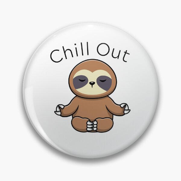 Item preview, Yoga Sloth Chill Out  designed and sold by Vansh Arora.