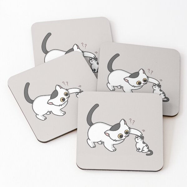 Item preview, Cat Meet His Sister for The First Time designed and sold by dzakiyaatifa.