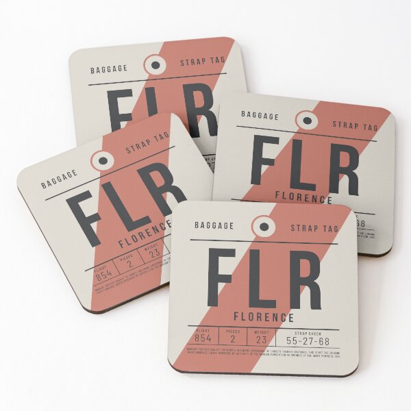 Item preview, Luggage Tag E - FLR Florence Italy designed and sold by VoodooCircus.