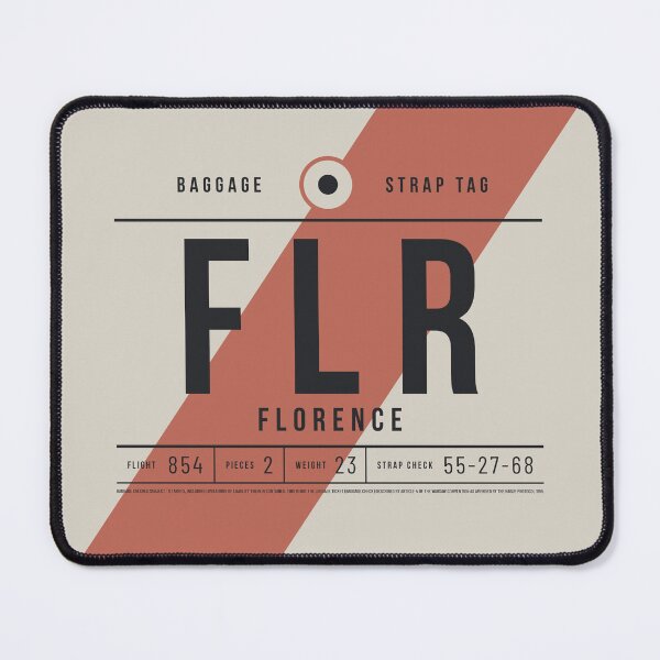 Item preview, Luggage Tag E - FLR Florence Italy designed and sold by VoodooCircus.
