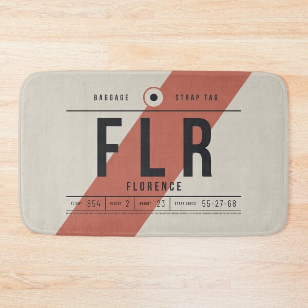 Item preview, Luggage Tag E - FLR Florence Italy designed and sold by VoodooCircus.