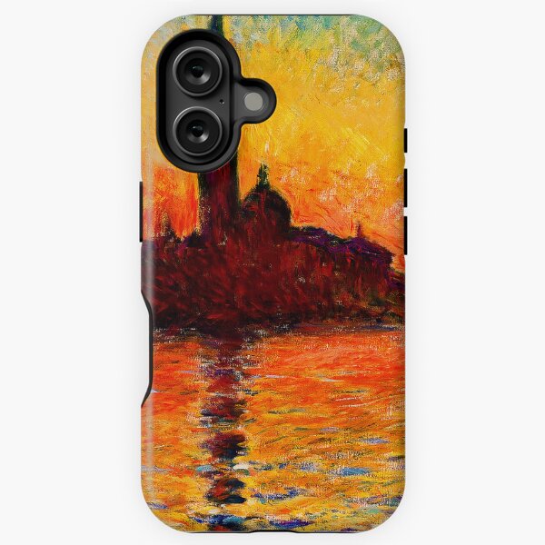 Aperçu de l'œuvre San Giorgio Maggiore at Dusk by Claude Monet - digital enhancement créée et vendue par NickoPrints.