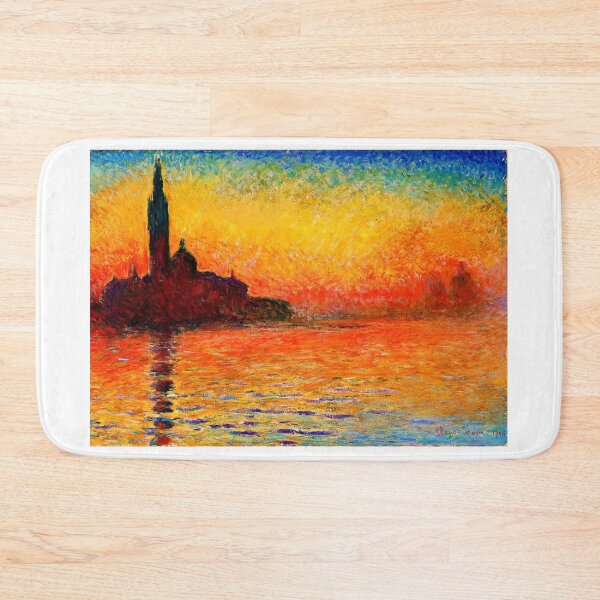 Item preview, San Giorgio Maggiore at Dusk by Claude Monet - digital enhancement designed and sold by NickoPrints.