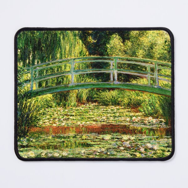 Item preview, The Japanese Footbridge and the Water Lily Pool, Giverny - by Claude Monet - digital enhancement designed and sold by NickoPrints.