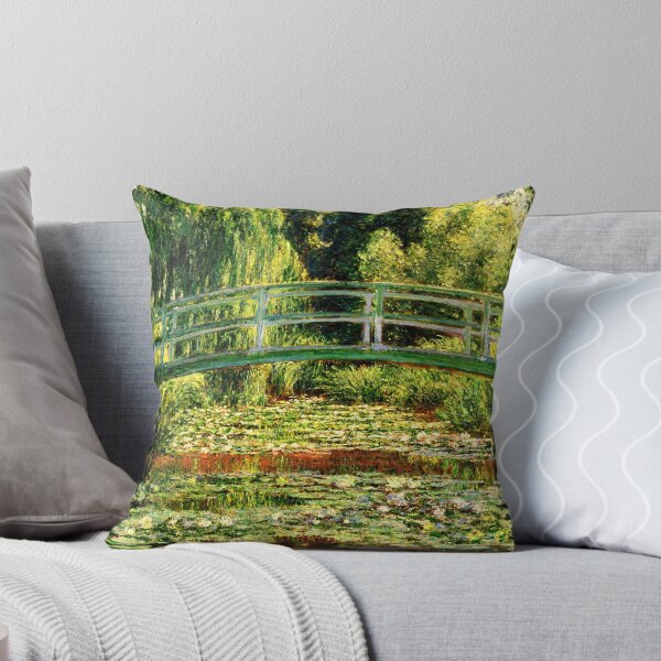 Item preview, The Japanese Footbridge and the Water Lily Pool, Giverny - by Claude Monet - digital enhancement designed and sold by NickoPrints.