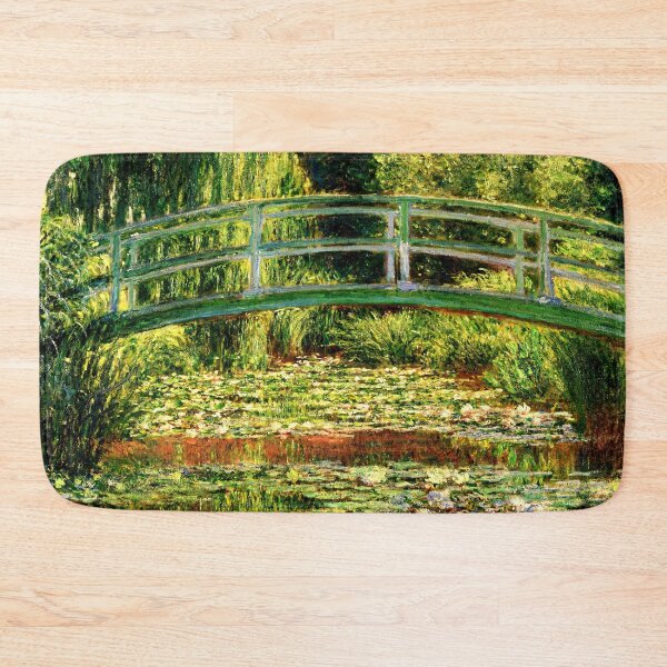 Item preview, The Japanese Footbridge and the Water Lily Pool, Giverny - by Claude Monet - digital enhancement designed and sold by NickoPrints.