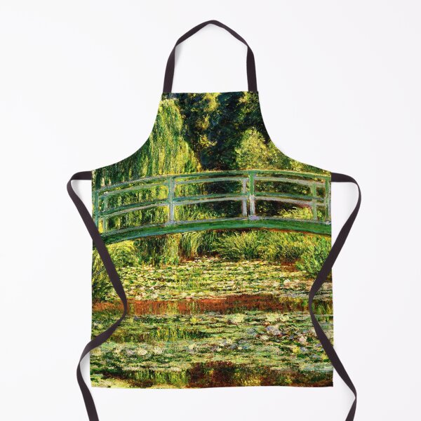 Item preview, The Japanese Footbridge and the Water Lily Pool, Giverny - by Claude Monet - digital enhancement designed and sold by NickoPrints.