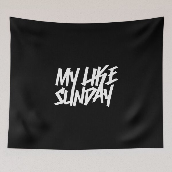 Item preview, My Like Sunday Typography designed and sold by fatrin99.