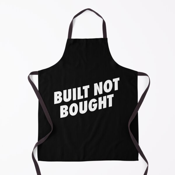 Item preview, Built Not Bought - Gym Motivation designed and sold by TeeMonsters.